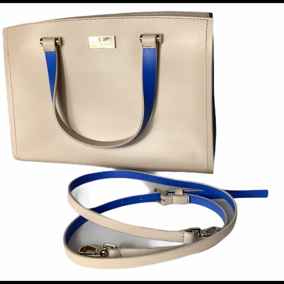 Kate Spade Arbour Hill Caley Pale Pink Blue bag - Picture 2 of 9